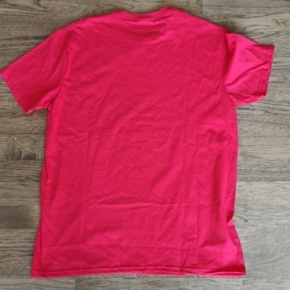 𝅺Ugly Christmas T-shirt Red Gnome New Medium - Picture 4 of 4